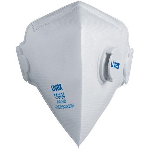 Masque Silv-Air Classic 3110 FFP1 – Boîte de 15 – Uvex