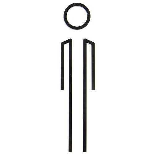 Pictogramme acrylique en relief Homme