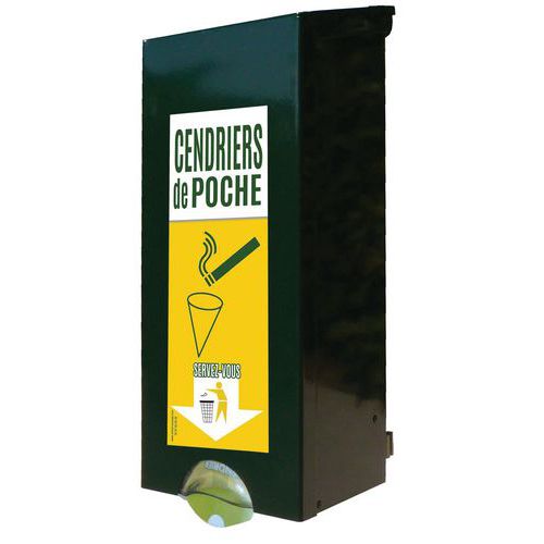 Distributeur de cendriers de poche Megoclean 200 - Manutan Expert