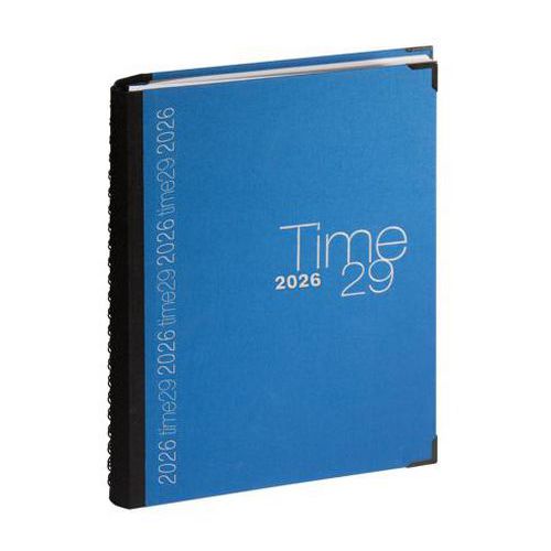 Agenda Journalier Time 29S Toile 21x29,7 - Exacompta