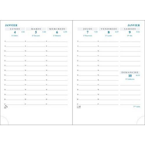 Recharge agenda Horizons 13 9x13 - Exacompta
