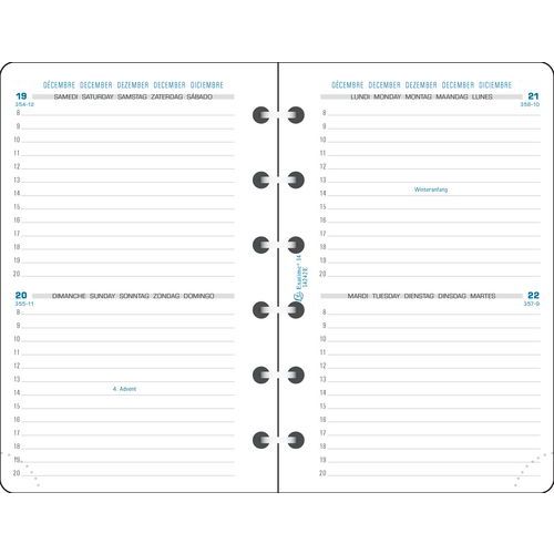 Recharge Exatime 14 2 jours à la page - Exacompta