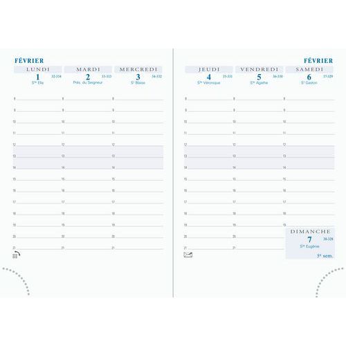 Recharge agenda Horizons 15 - Exacompta
