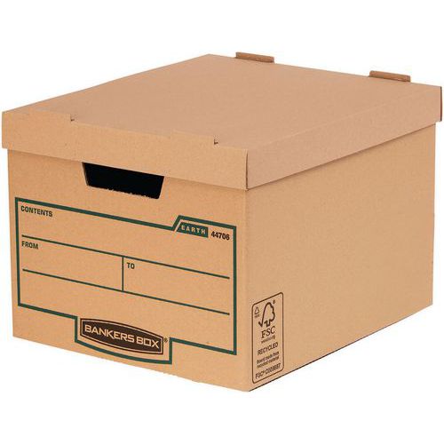 Caisses d'archivage série Bankers Box Earth