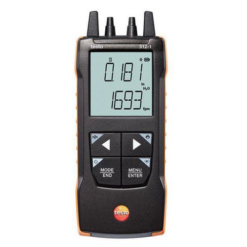 Manomètre différentiel numérique 512-1 et 512-2 - Testo