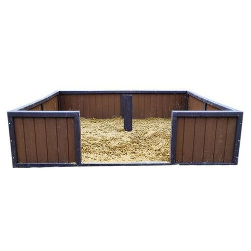 Canisite en PVC 4 m 2 : parc à dejection canine - Manutan Expert