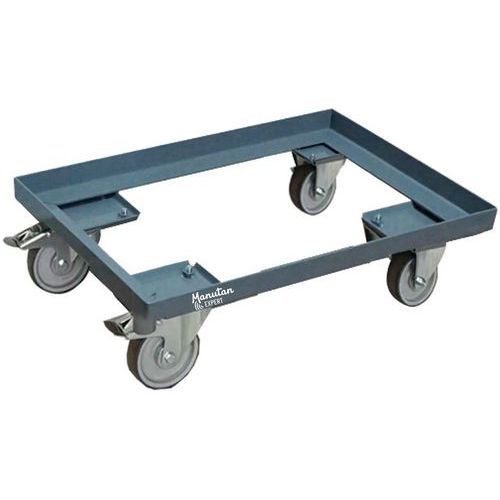 Plateau roulant pour bacs norme Europe - 250 kg - Manutan Expert