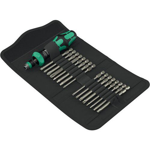 Jeu porte-embouts avec pochette 17 pièces - KK 60 RA Imperial - Wera