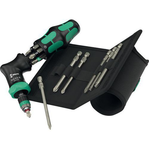 Jeu porte-embouts avec pochette 13 pièces - KK Pistol RA 4 - Wera