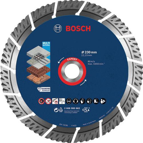 Disque diamant multi-materiaux Expert - Bosch
