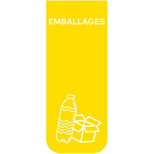 Sticker tri languette adhésif Collec - Emballages - Rossignol