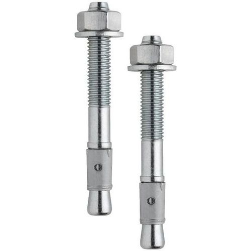 Kit de fixation au sol inox M8 Fixa - Lot de 2 - Rossignol