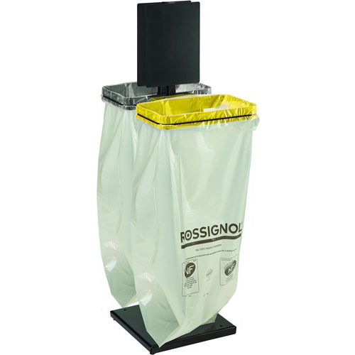 Support sac sur poteau à poser ou à fixer Rollec - 2x110L - Rossignol