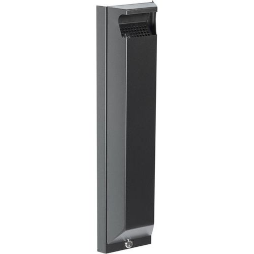 Cendrier mural avec serrure Arkea - 3L - Rossignol