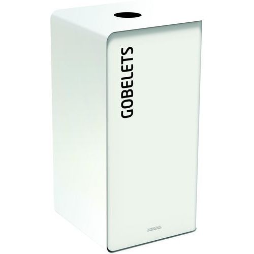 Borne de tri support sac Cubatri - Gobelets - 75L - Rossignol