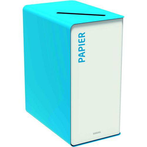 Borne de tri support sac Cubatri - Papier - 90L - Rossignol