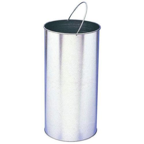 Seau en acier galvanisé pour corbeille ronde Eden - 20L - Rossignol