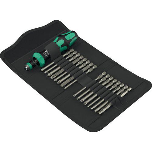 Coffret 17 outils Kraftform Kompakt 60 RA-R - Wera