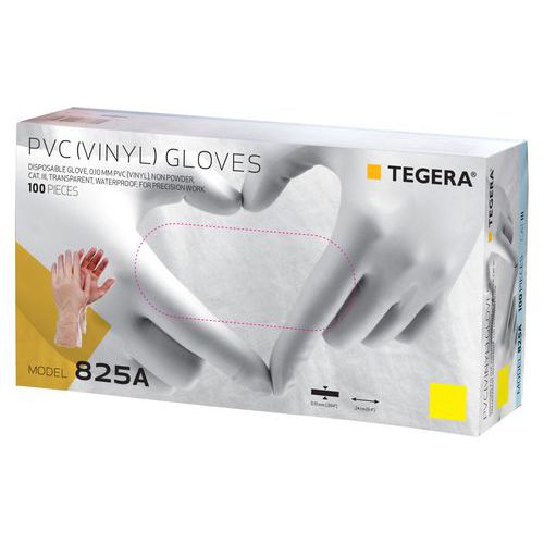 Gants jetables en vinyle non poudré - Ejendals