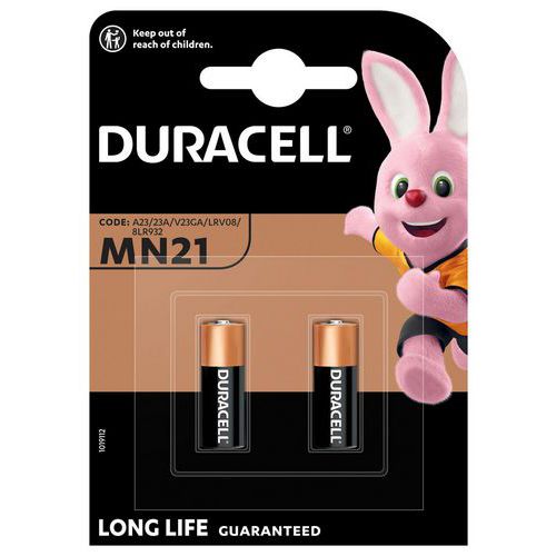 Pile alcaline MN21 V23GA - Pack de 2 - Duracell