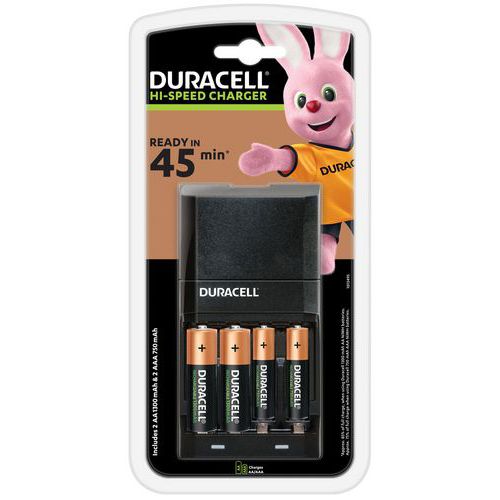 Chargeur pile rechargeable 15 minutes - CEF27 - Duracell
