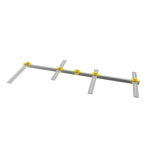 Traceur-placeur réglable pour sabots de charpente Sylvapro
