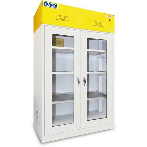 Armoire à filtration haute 2 portes vitrées - Exacta