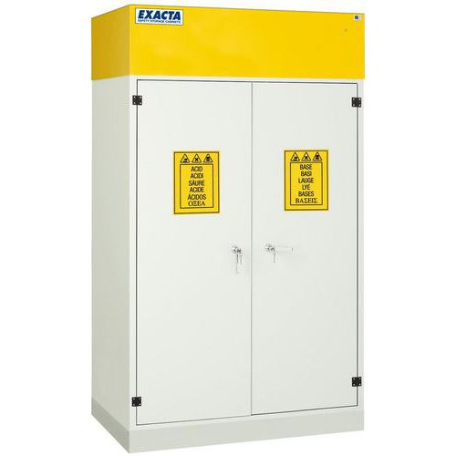 Armoire anti-corrosion en PVC haute - 2 portes - Exacta