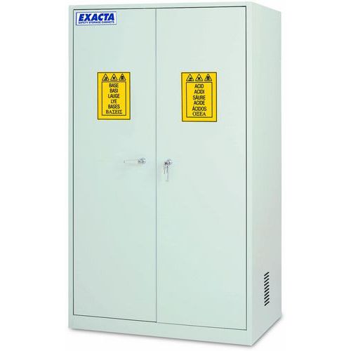Armoire haute - 2 portes pleines - Exacta