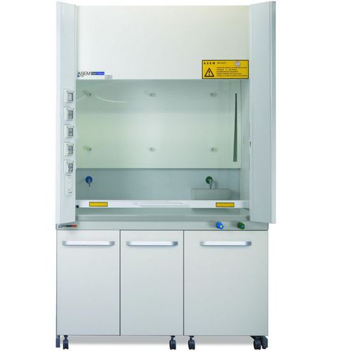 Sorbonne ICP plan en grès étiré avec bénitier et robinet EF - Asem