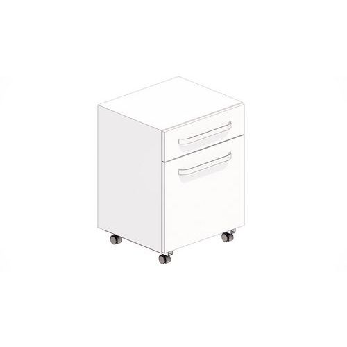 Meuble sous-paillasse avec tiroir - 1 porte - Asem