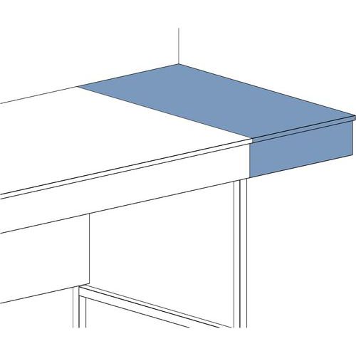 Remplissage sans dosseret et tablette - 300mm - Asem
