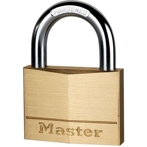 Cadenas à clé en laiton 170EUR - Master Lock