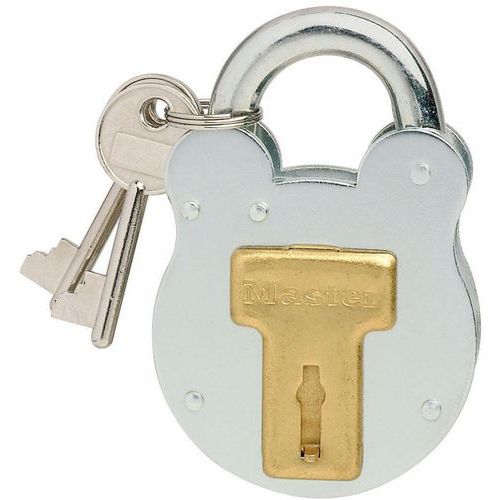 Cadenas à clé en acier zingué 2750EURD - Master Lock