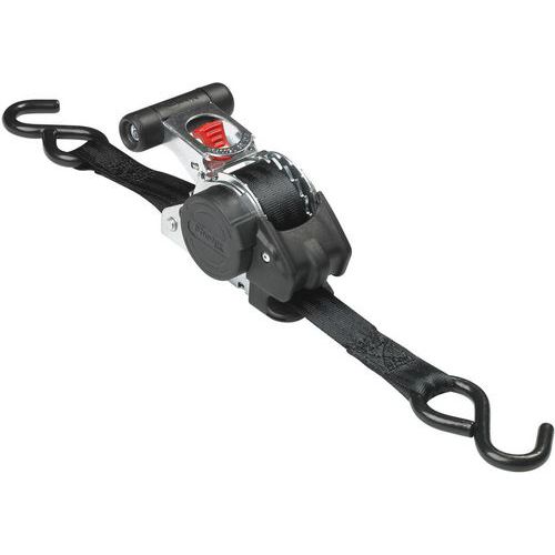 Sangle à cliquet rétracrable crochet S - 3m - Master Lock