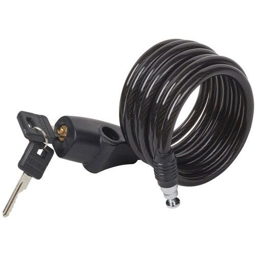 Câble antivol en spiral - 1,80m - Master Lock