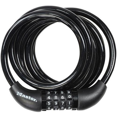 Câble antivol pour vélo à combinaison - Master Lock