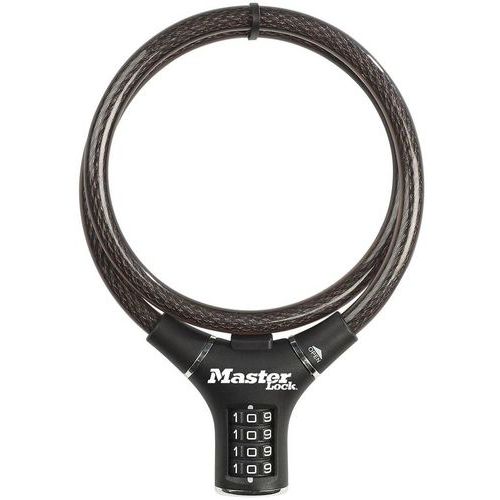 Câble antivol à combinaison en acier tressé 8229EUR - Master Lock