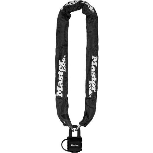 Chaîne antivol avec gaîne nylon et cadenas à clé 8390EUR - Master Lock