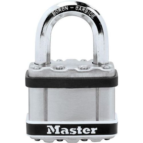 Cadenas à clé en acier laminé M5EURD - Master Lock