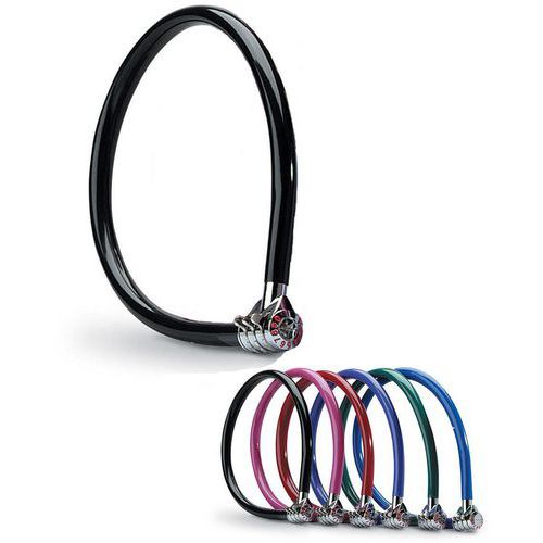 Câble rigide antivol vélo à combinaison - Master Lock