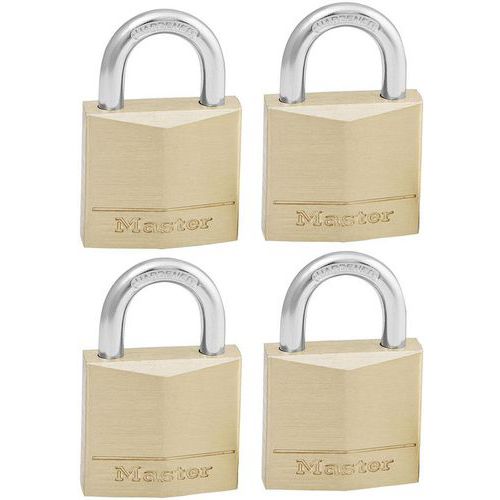 Cadenas à clé en laiton massif 130EUR - Master Lock
