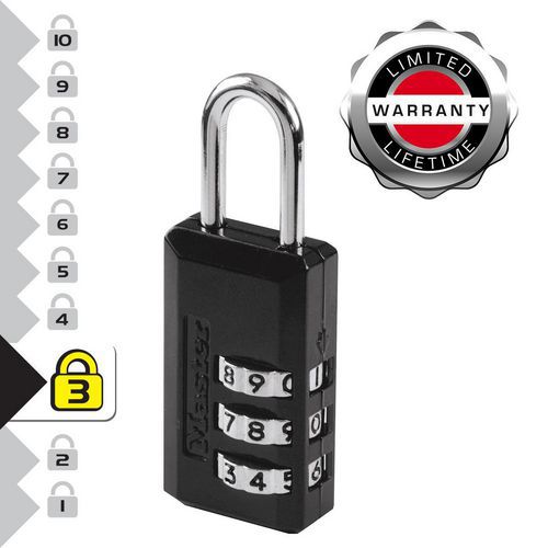 Cadenas à combinaison programmable en zinc - Master Lock