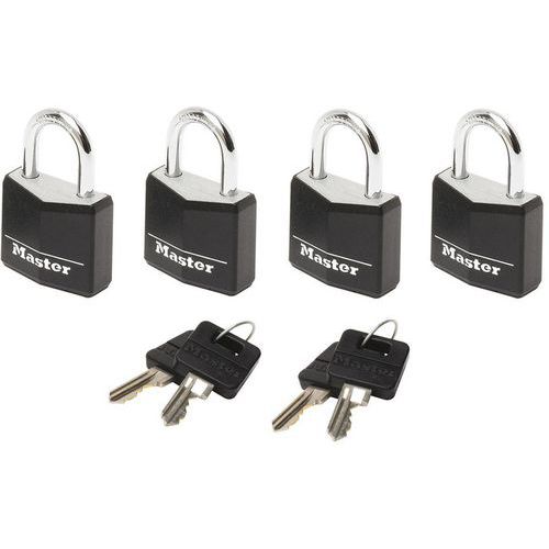Cadenas à clé en aluminium massif 9120EUR - Master Lock