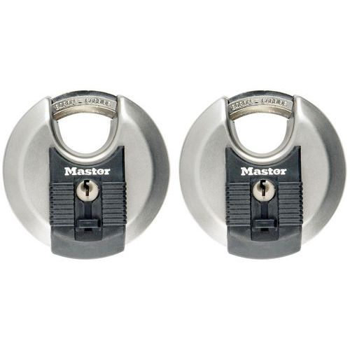 Cadenas à clés avec disque en acier inoxydable Excell - Master Lock