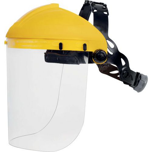 Porte visière polycarbonate incolore - Delta Plus