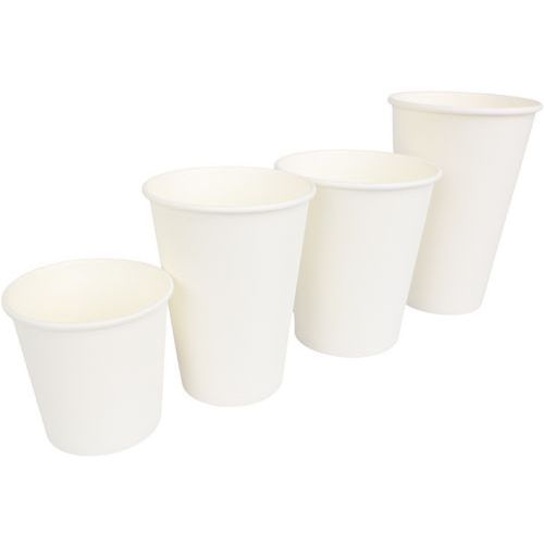 Gobelet en carton blanc pour boisson chaude - Manutan Expert