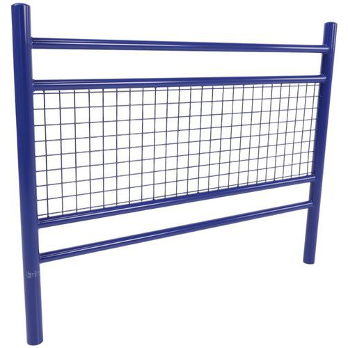 Barrière grillagée - Bleue - Manutan Expert