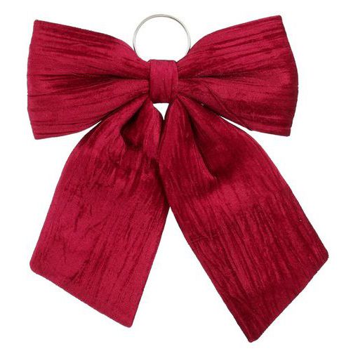 Ruban bordeaux - 32 x 40 x 3 cm