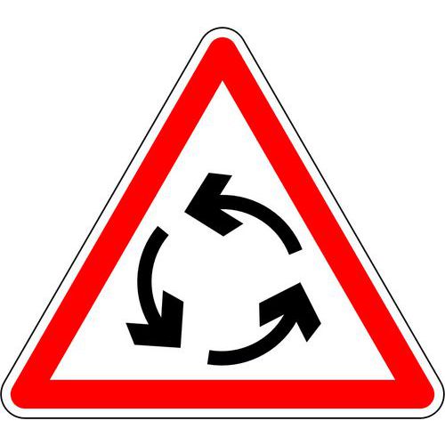 Panneau de signalisation Carrefour à sens giratoire - Kelias